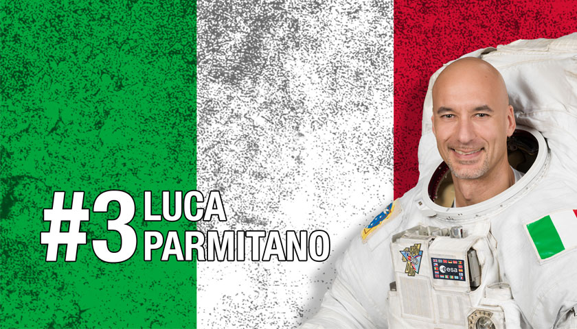 Weltraum Spacewalk Luca Parmitano 